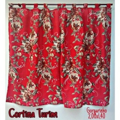 CORTINA TURIM VARÃO 2,00 X 1,50