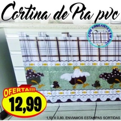 CORTINA DE PIA PVC